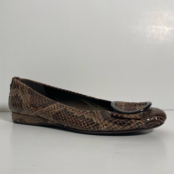 Stuart Weitzman Reptile 🐍 Wedge Ballet Flat - Picture 3 of 11